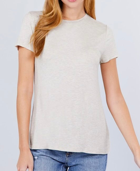 The Haven Oatmeal Basic Tee