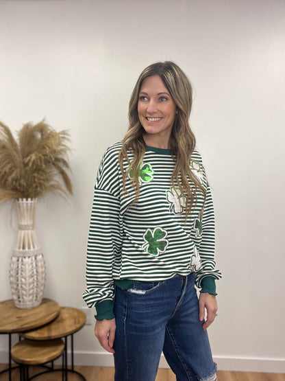 The Lucky Shamrock Pullover