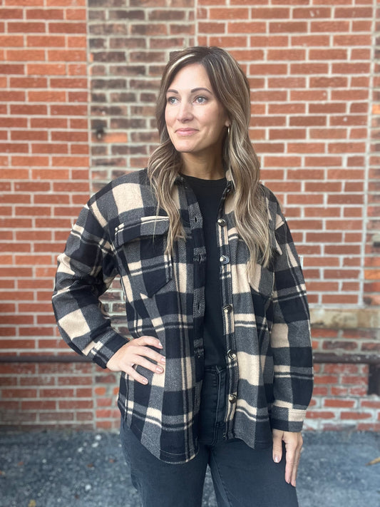 The Kline Fleece Lightweight Shacket
