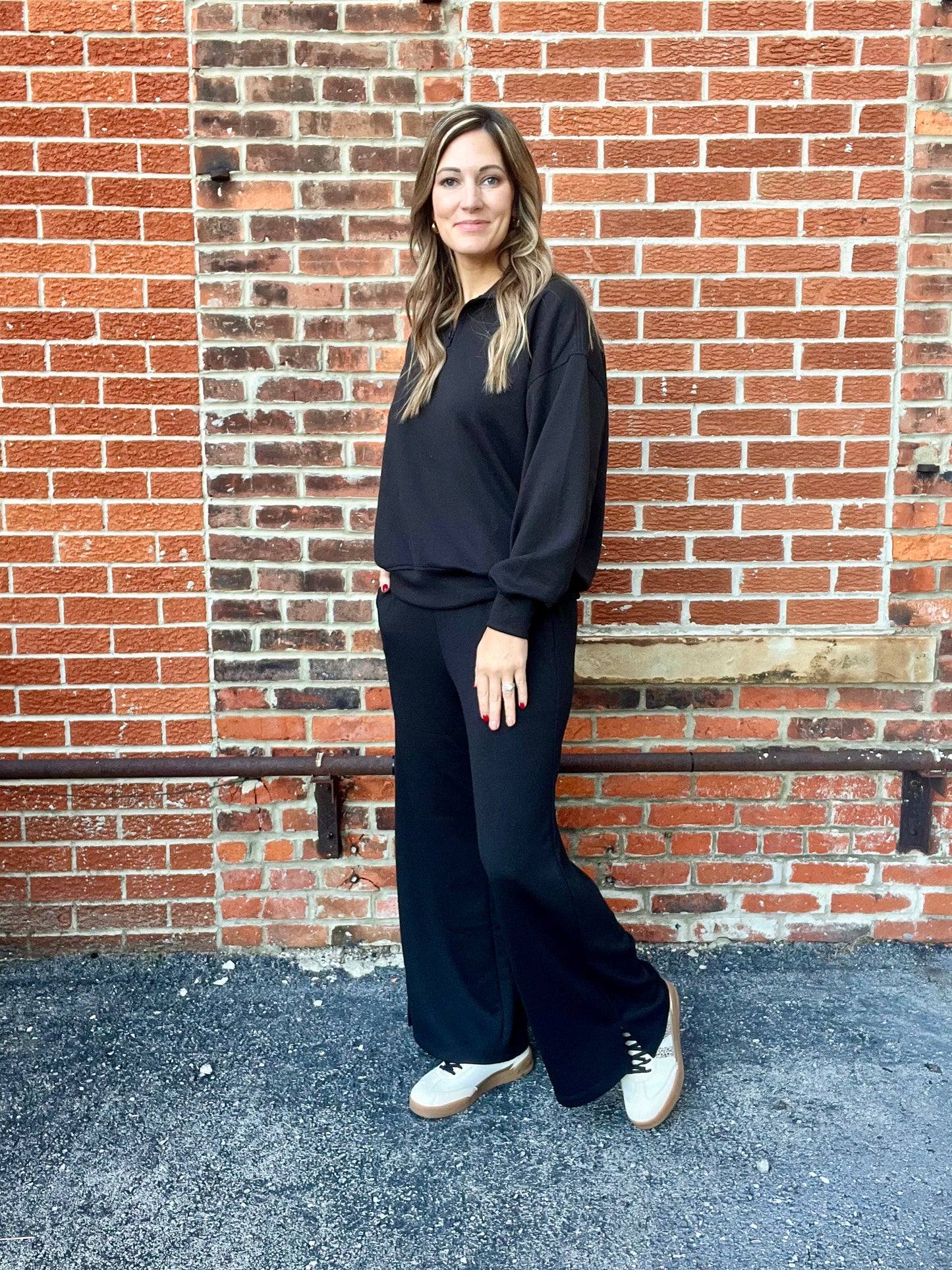 The Lena Wide Leg Sweatpants