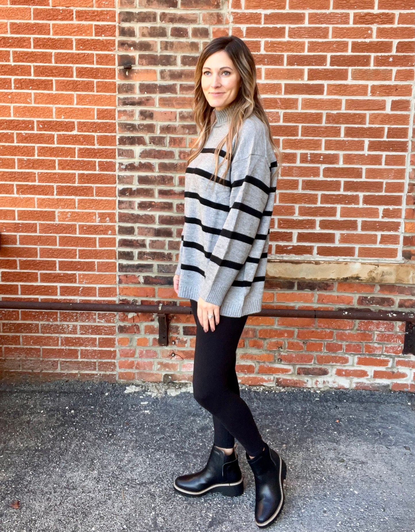 The Sylvania Oversized Striped Sweater