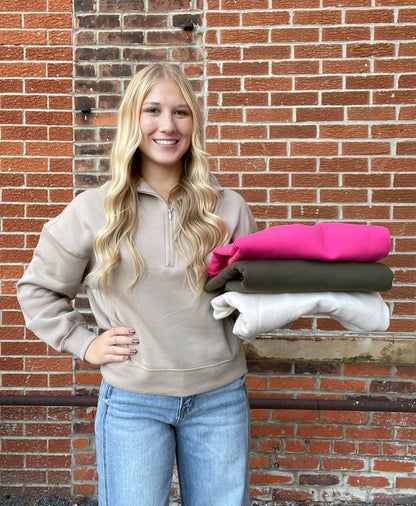 The Pikeside Half Zip Pullover