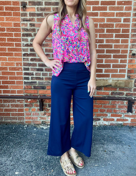 The Scarlett Wide Cropped Pants
