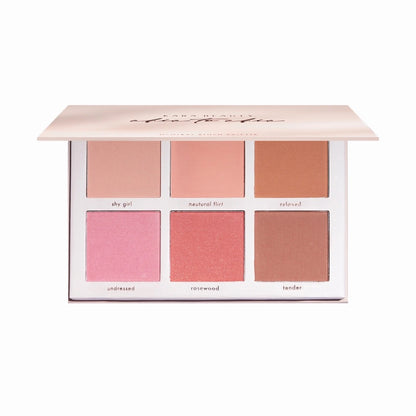 6-Pan Neutral Vegan Blush Palette