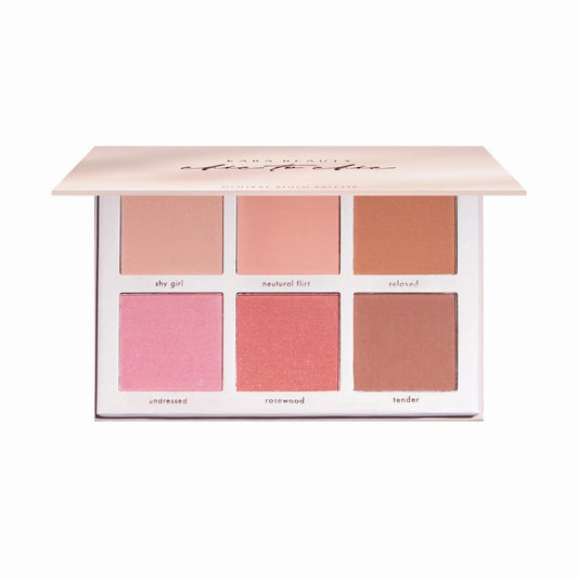 6-Pan Neutral Vegan Blush Palette