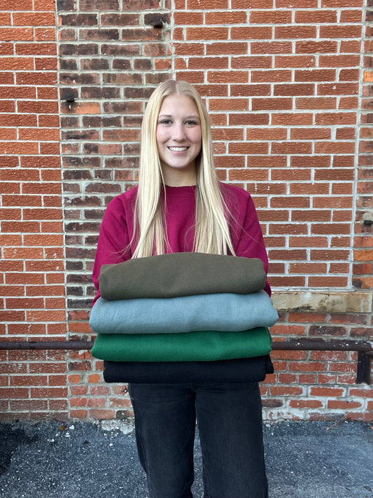 BEST SELLER The Lea Ribbed Side Sweatshirt