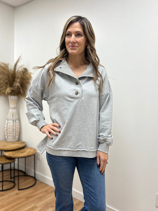 The Esti Oversized Textured Pullover