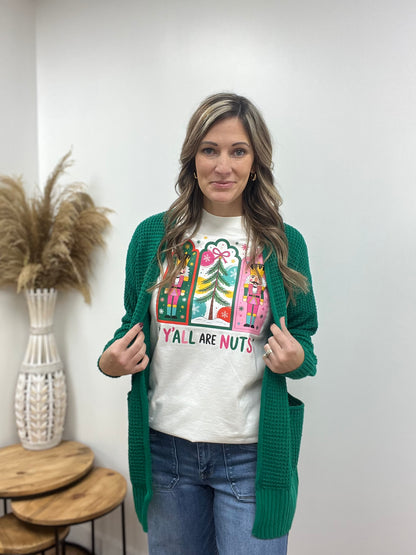 Y’All Are Nuts Graphic Tee