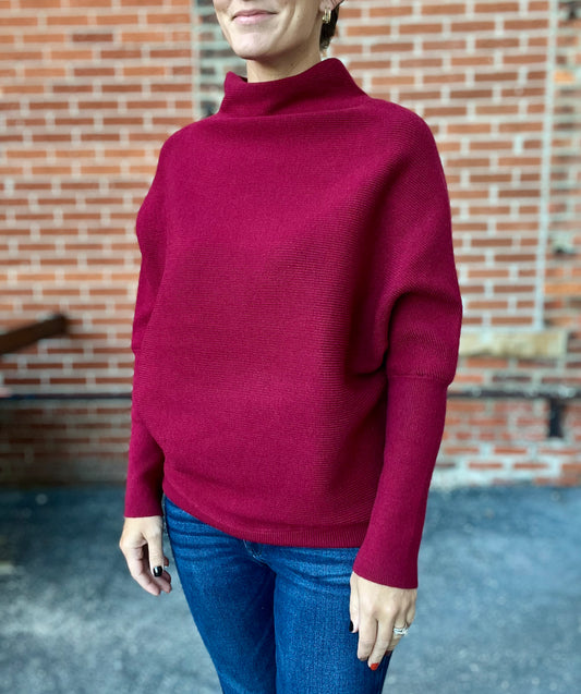 The Oakland Mock Neck Sweater