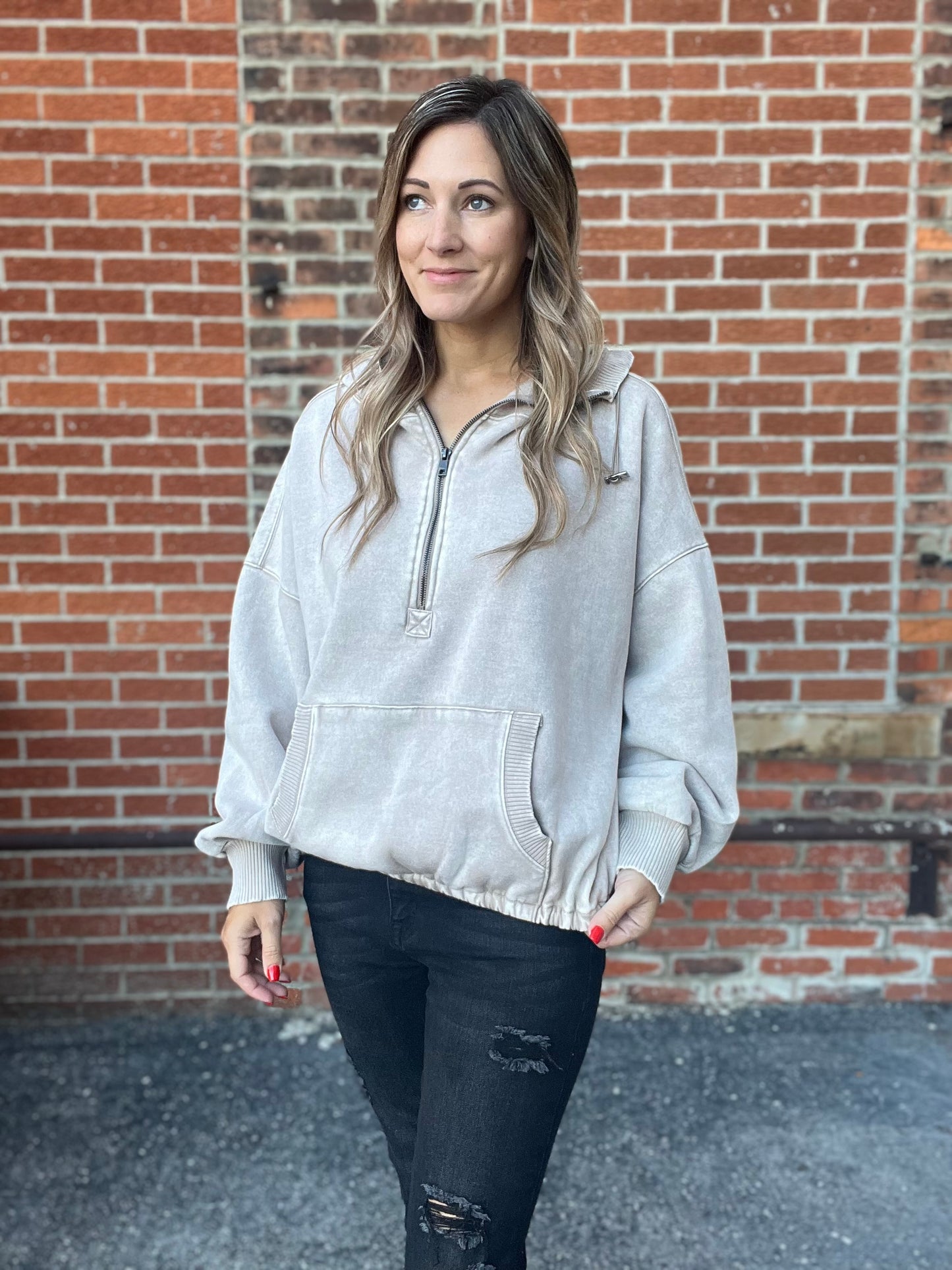 The Jala Quarter Zip Pullover