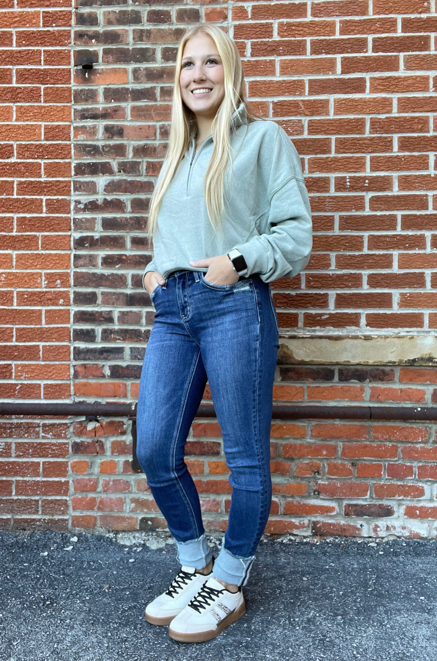 The Reflex Mid Rise Dark Skinny’s