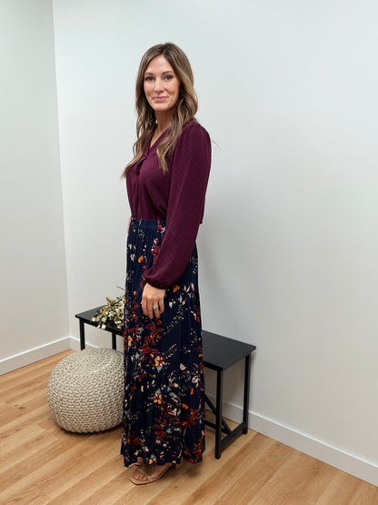 The Lottie Floral Layered Skirt