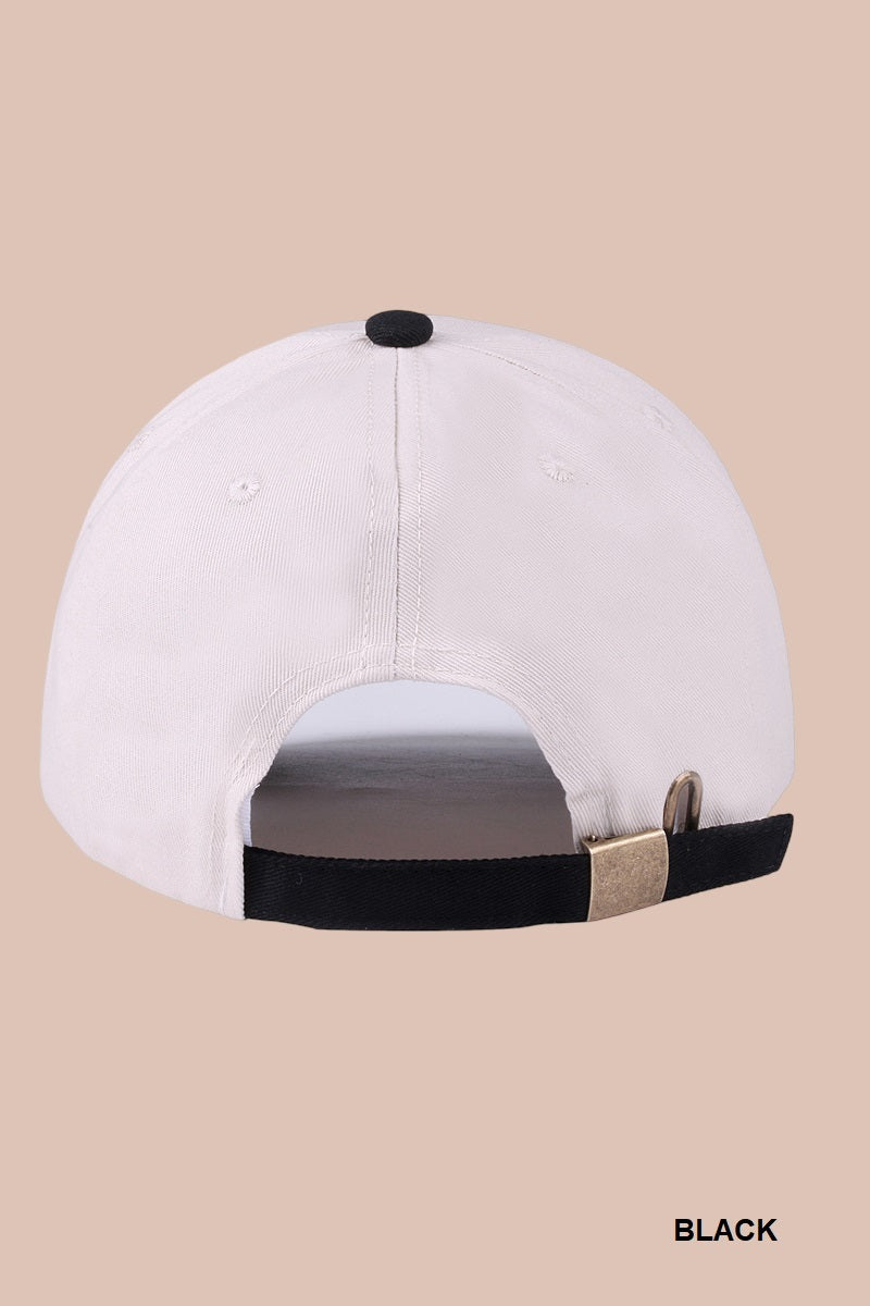SUNDAY FUNDAY TWO TONE CANVAS HAT