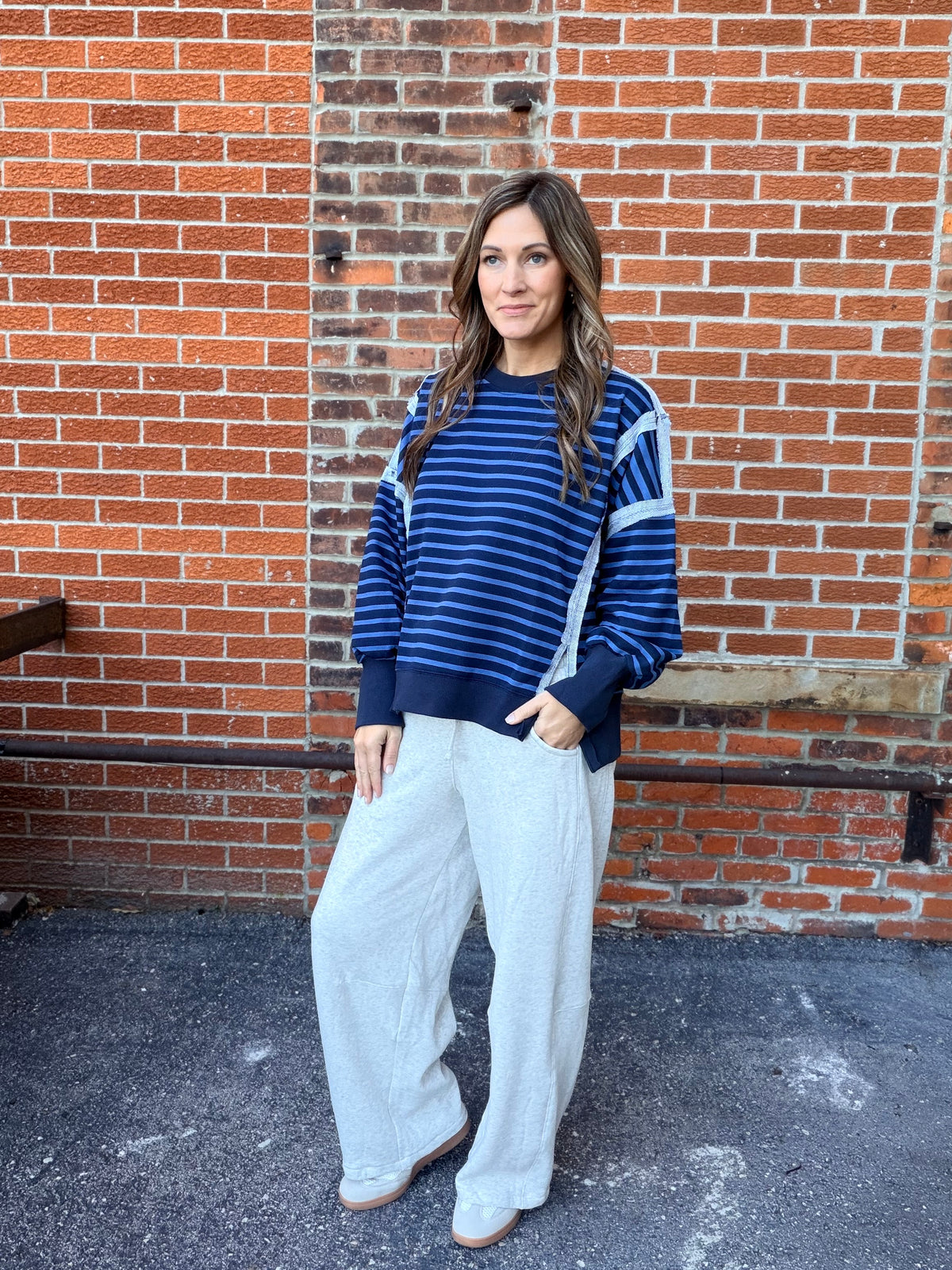 The Leonora Barrel Sweatpants