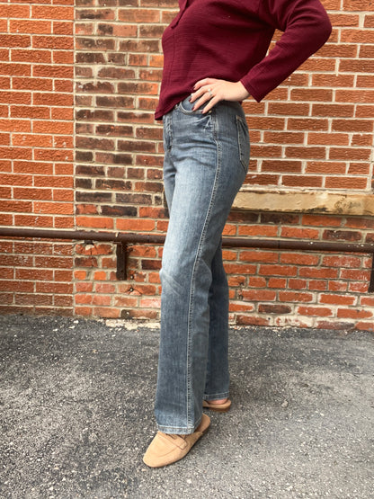 The Airee HW Tummy Control Straight JB Jeans