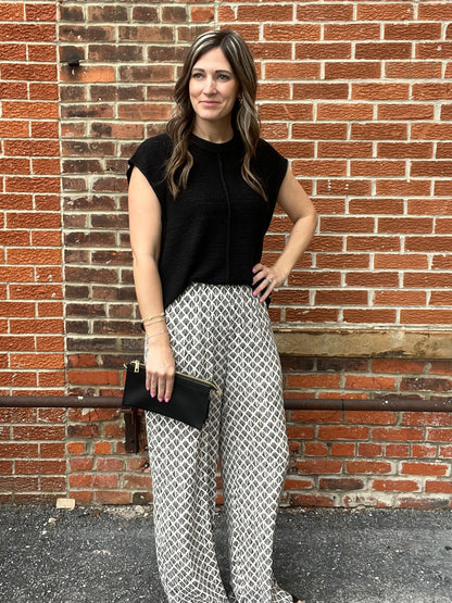 The Marlow Flowy Wide Leg Printed Pants
