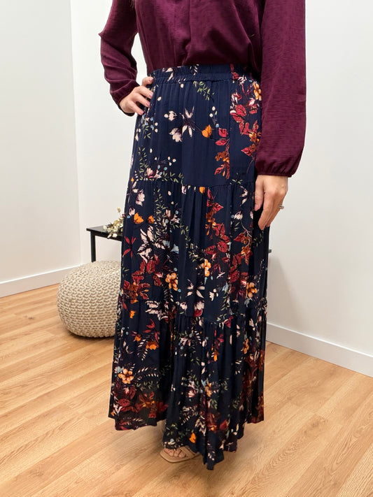 The Lottie Floral Layered Skirt