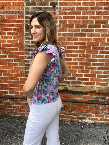 The Zalen Orchird Blouse