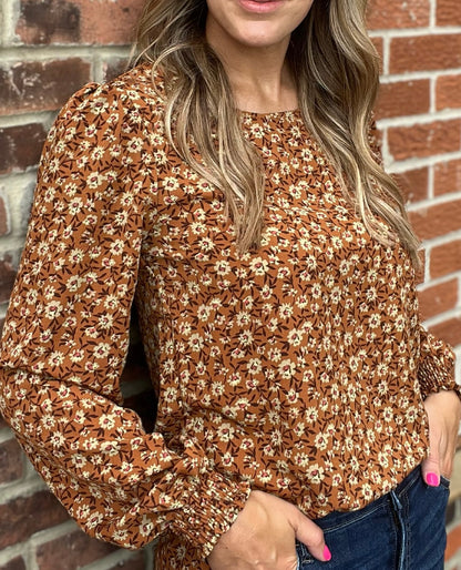 The Amelia Floral Printed Top