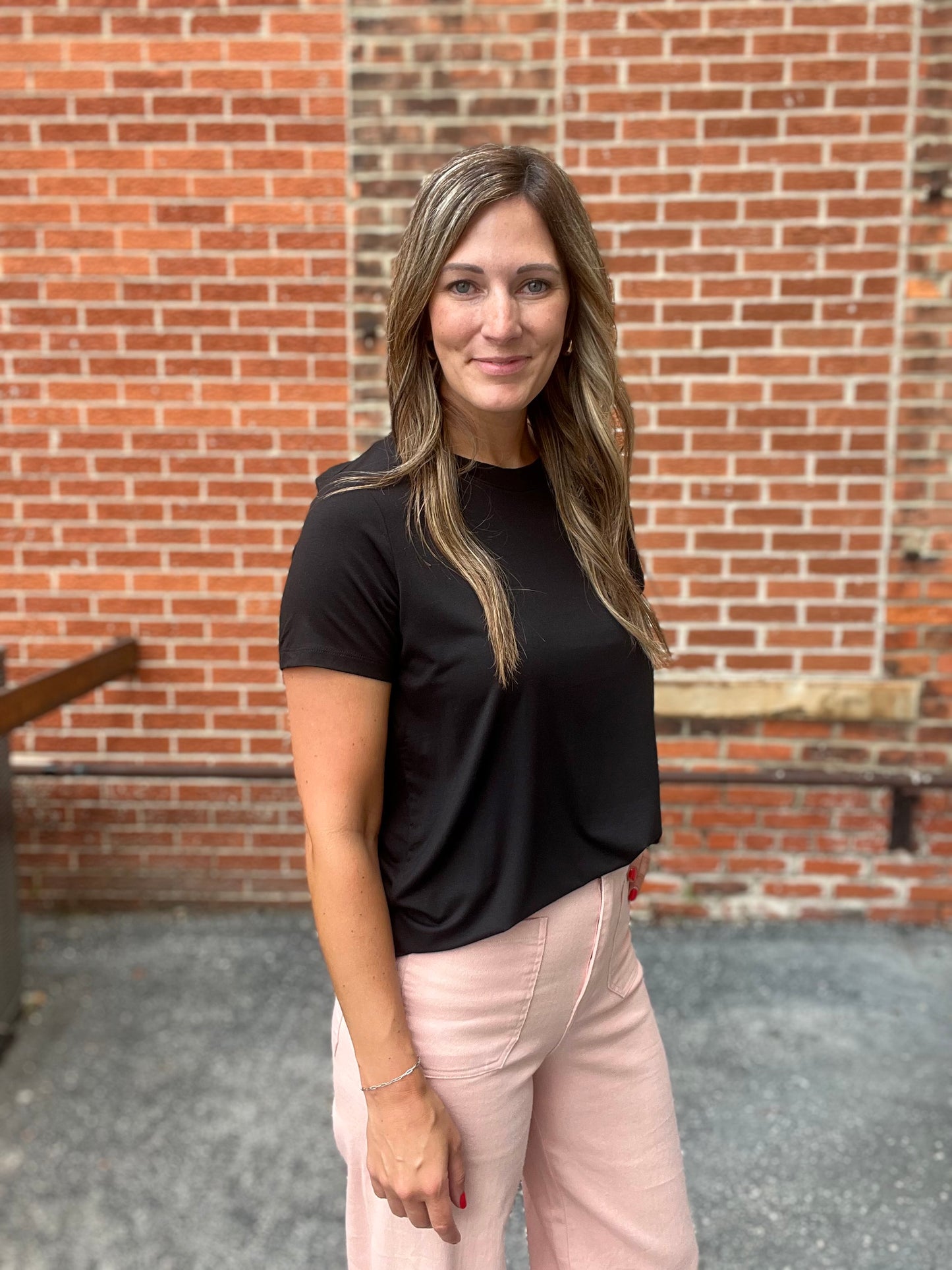 The Maylee Poly Basic Tee
