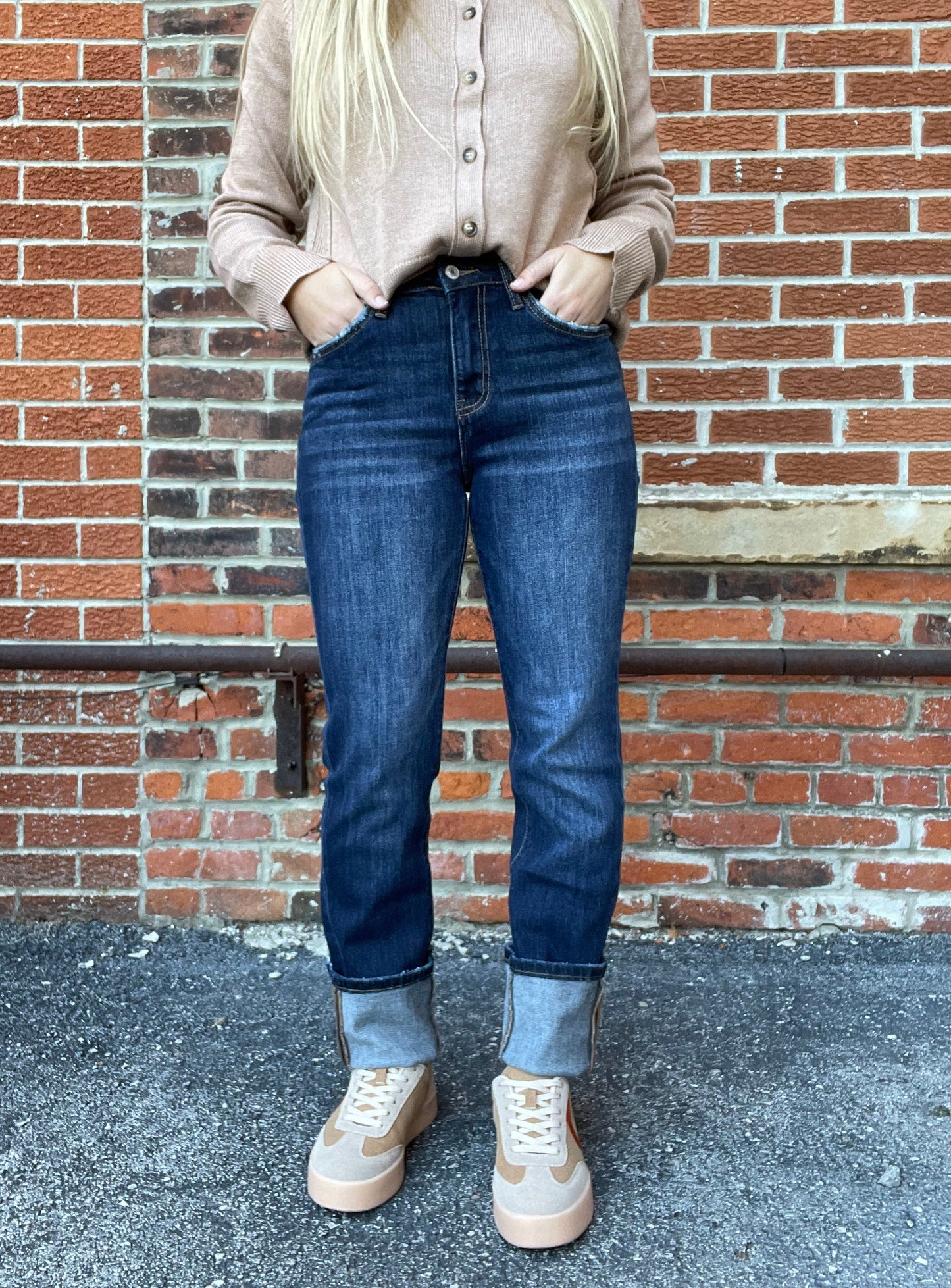 The Day Dream High Rise Straight Jeans