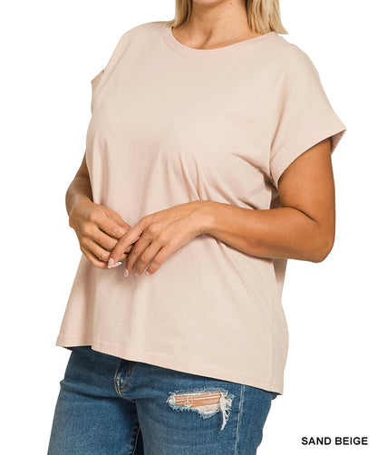 The Kirsten Curvy Basic Tee