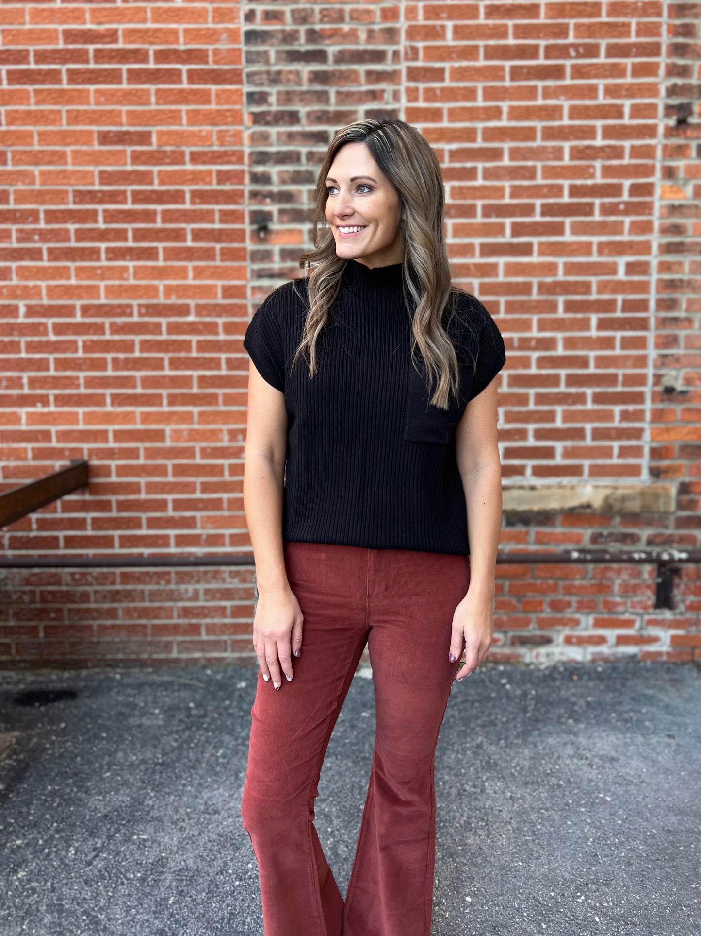 The Clover Corduroy Flare Pants