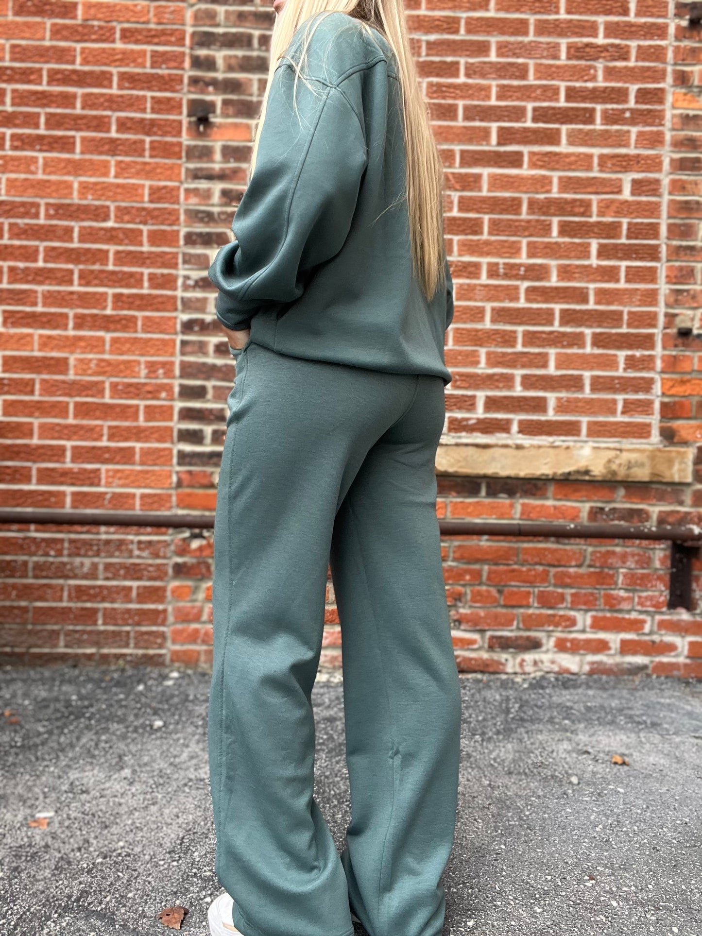 The Zara Scuba Drawstring Pants With Pockets