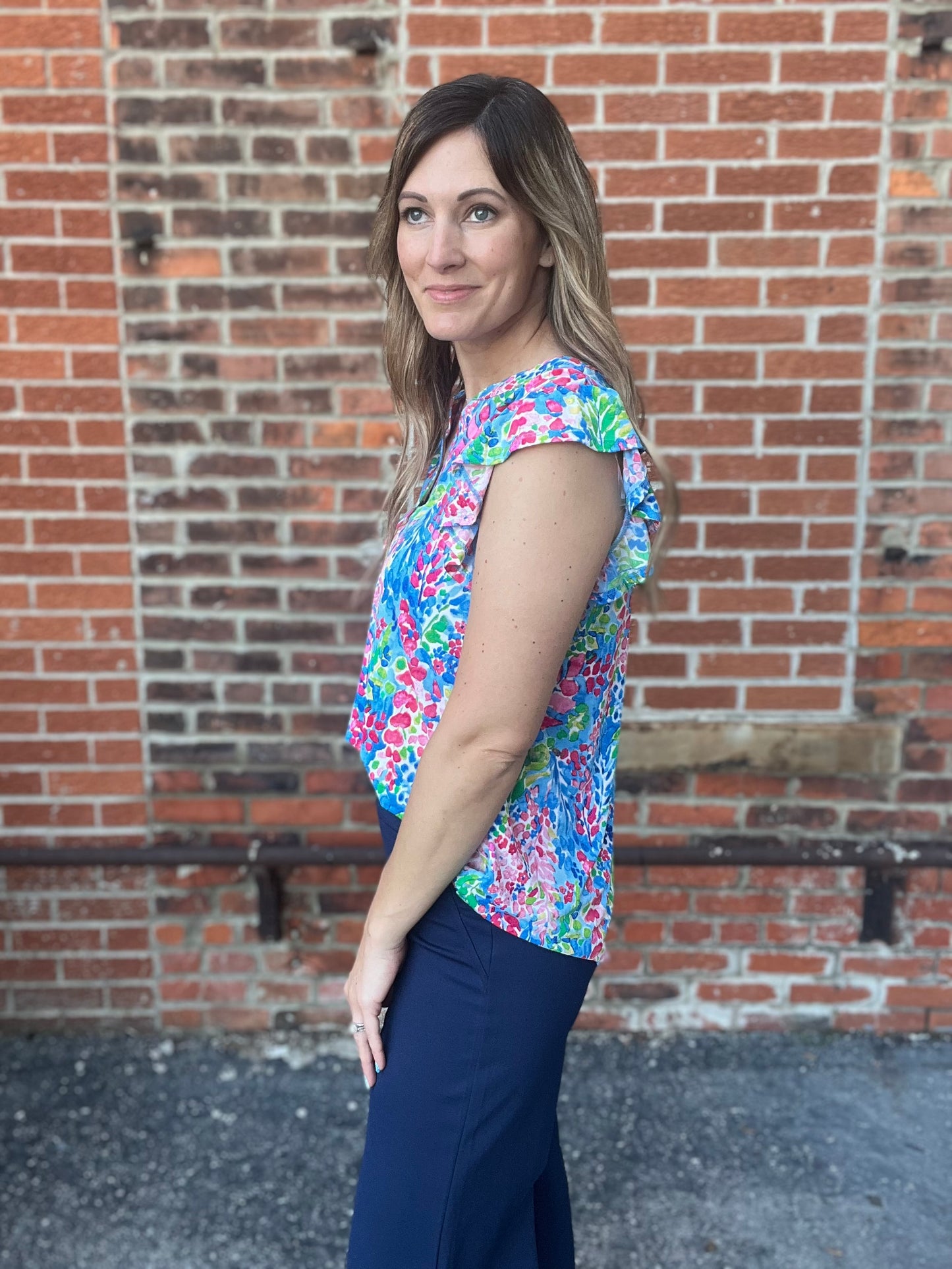 The Lelo Flutter Sleeve Short Sleeve Top