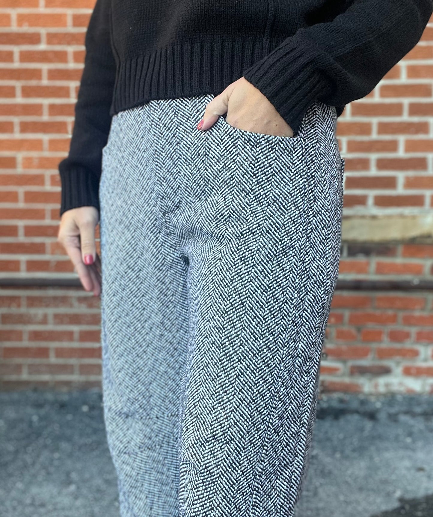 The Kellen Houndstooth Pants