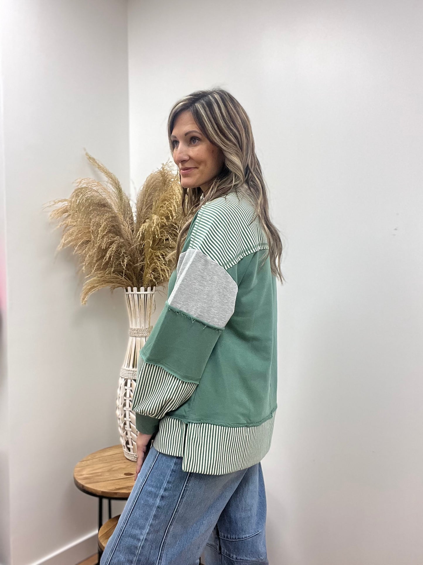 The Bowlen Color Block Pullover