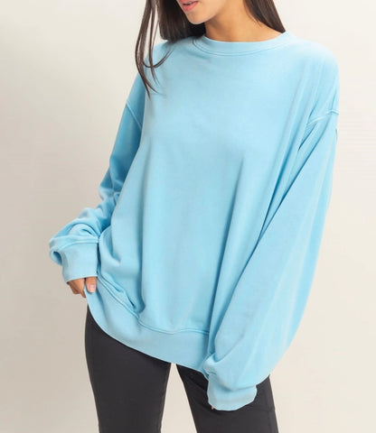 The Mills Mineral Wash Pullover Sweatshirt
