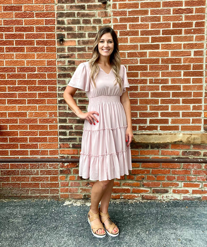 The Jemma Blush Dress