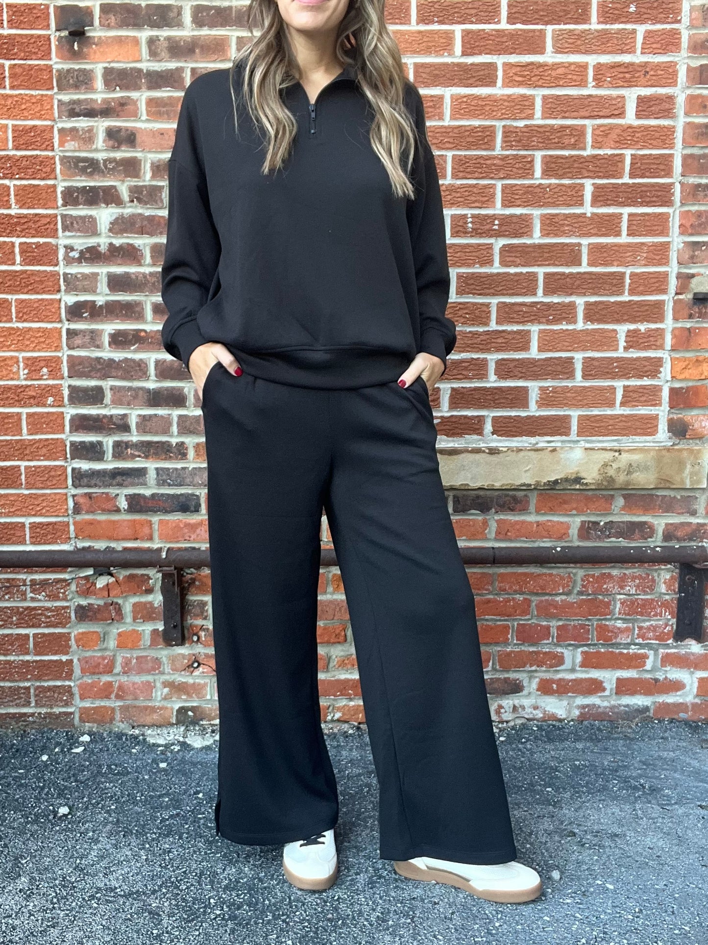 The Lena Wide Leg Sweatpants