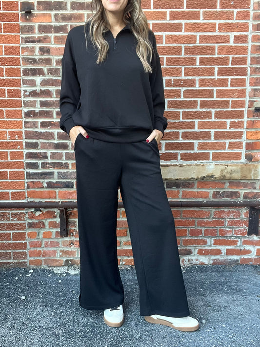 The Lena Wide Leg Sweatpants