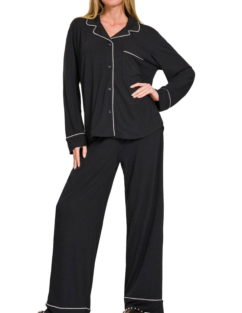 The Cozy Retreat Pajama Set