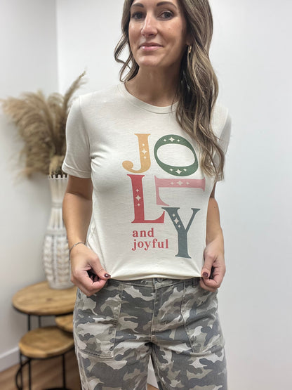 Jolly And Joyful Graphic Tee