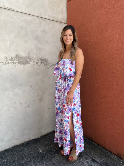 The Hawaii Strapless Jumpsuit