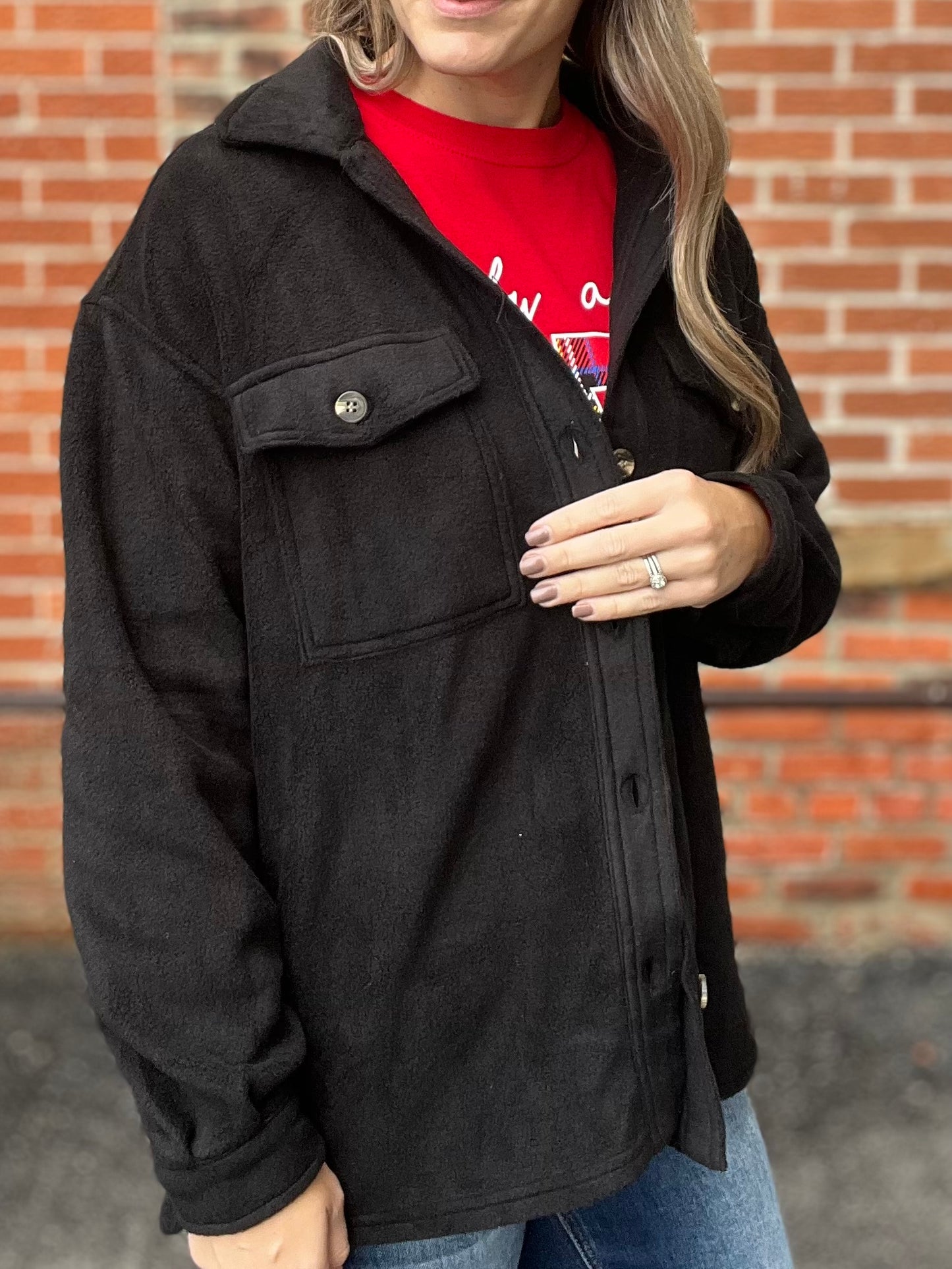 The Beckleigh Fleece Shacket