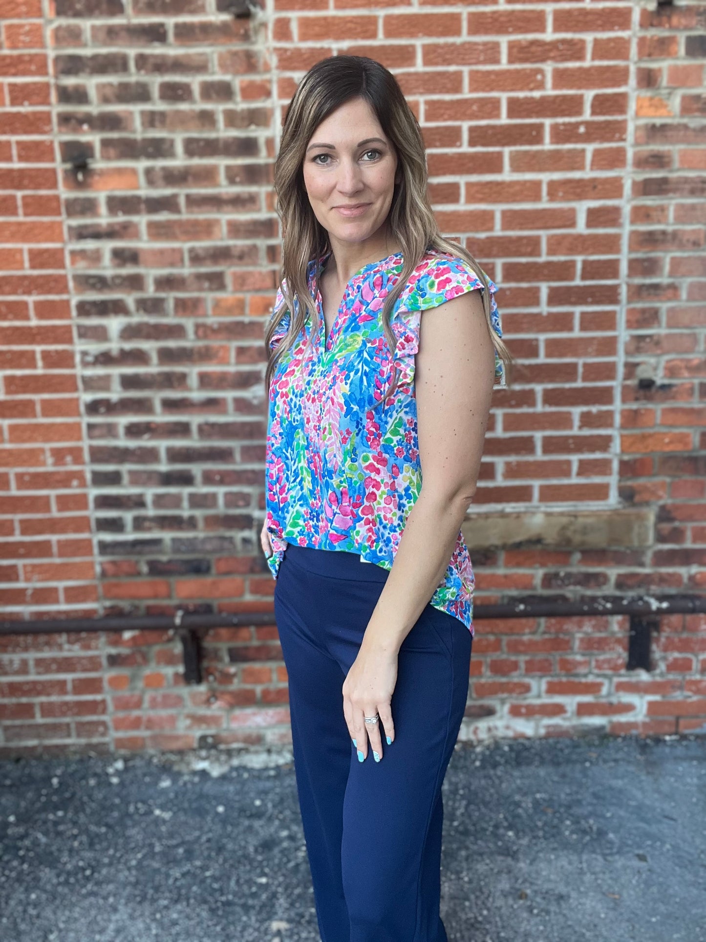 The Lelo Flutter Sleeve Short Sleeve Top