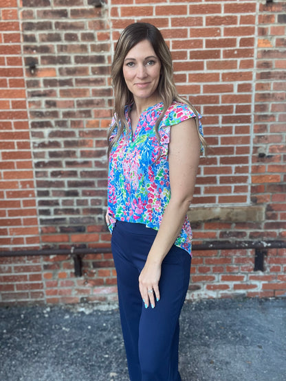 The Lelo Flutter Sleeve Short Sleeve Top