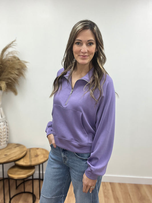 The Milla Quarter Zip Summer Pullover