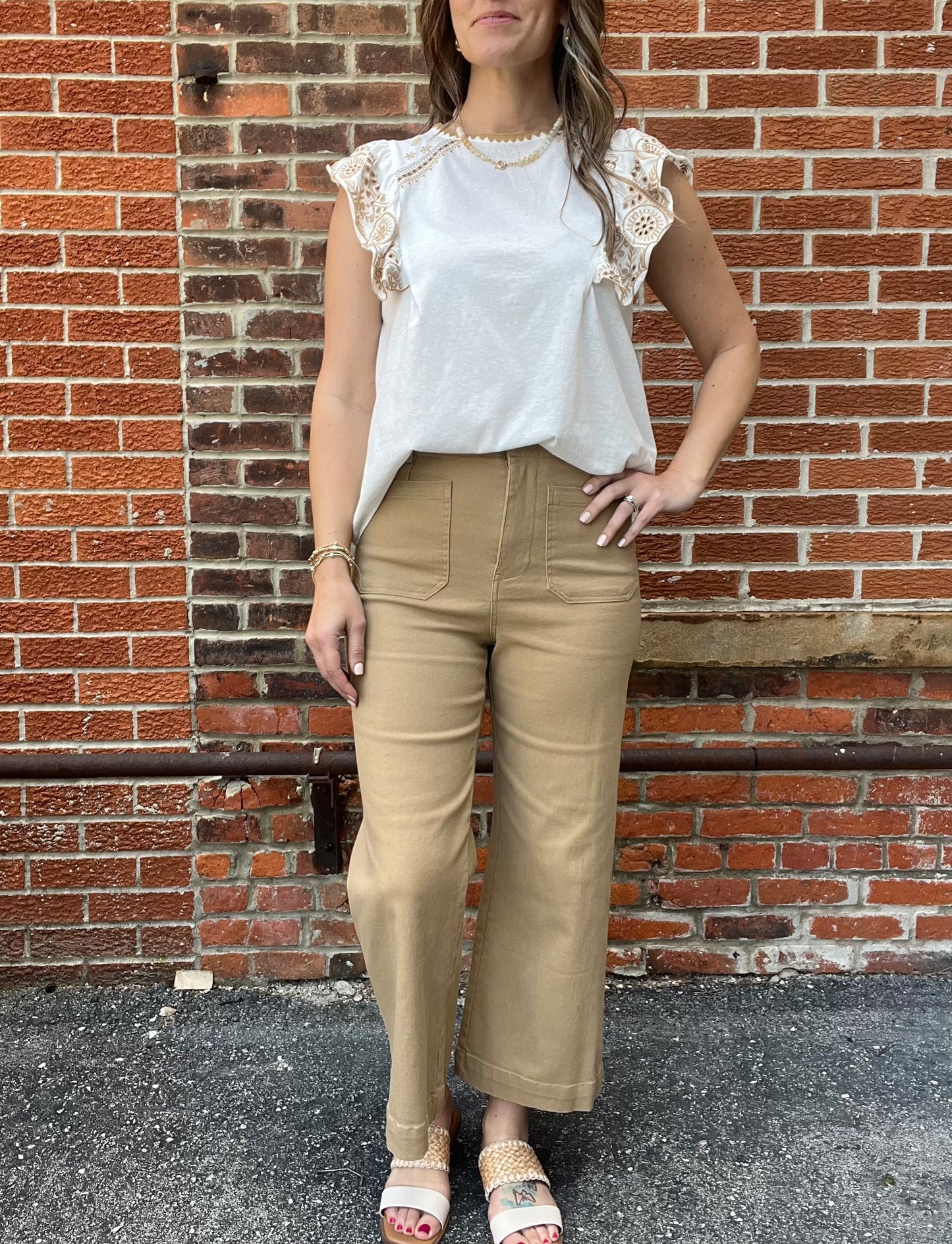 The Mae Soft Wash Wide Leg Pants