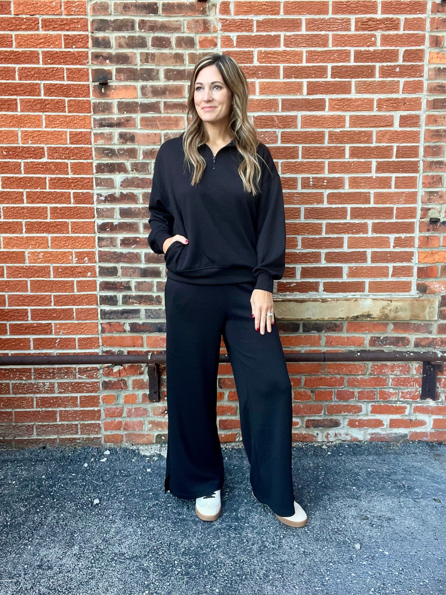The Lena Wide Leg Sweatpants