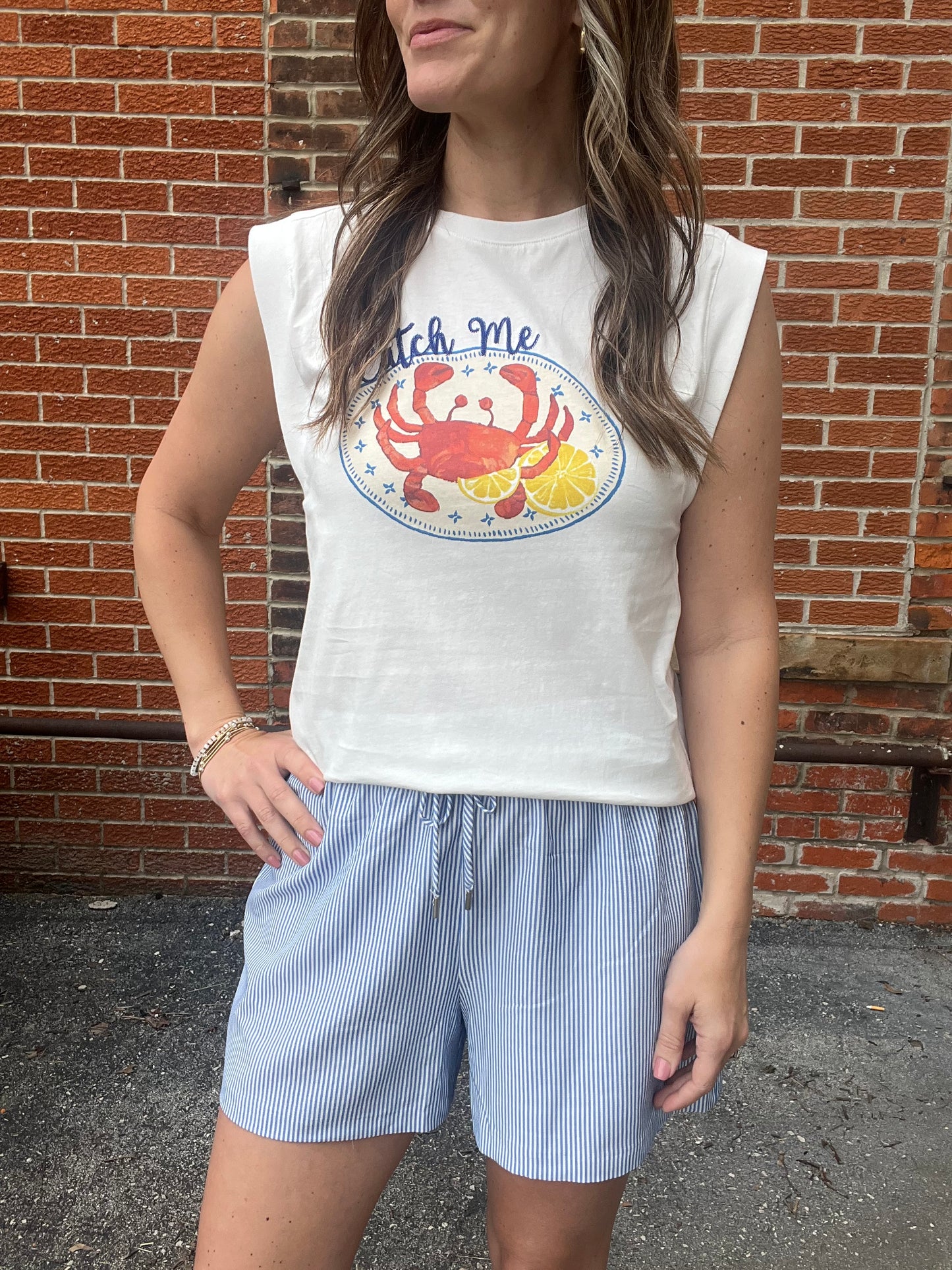 The Seren Catch me Crab Graphic Tank