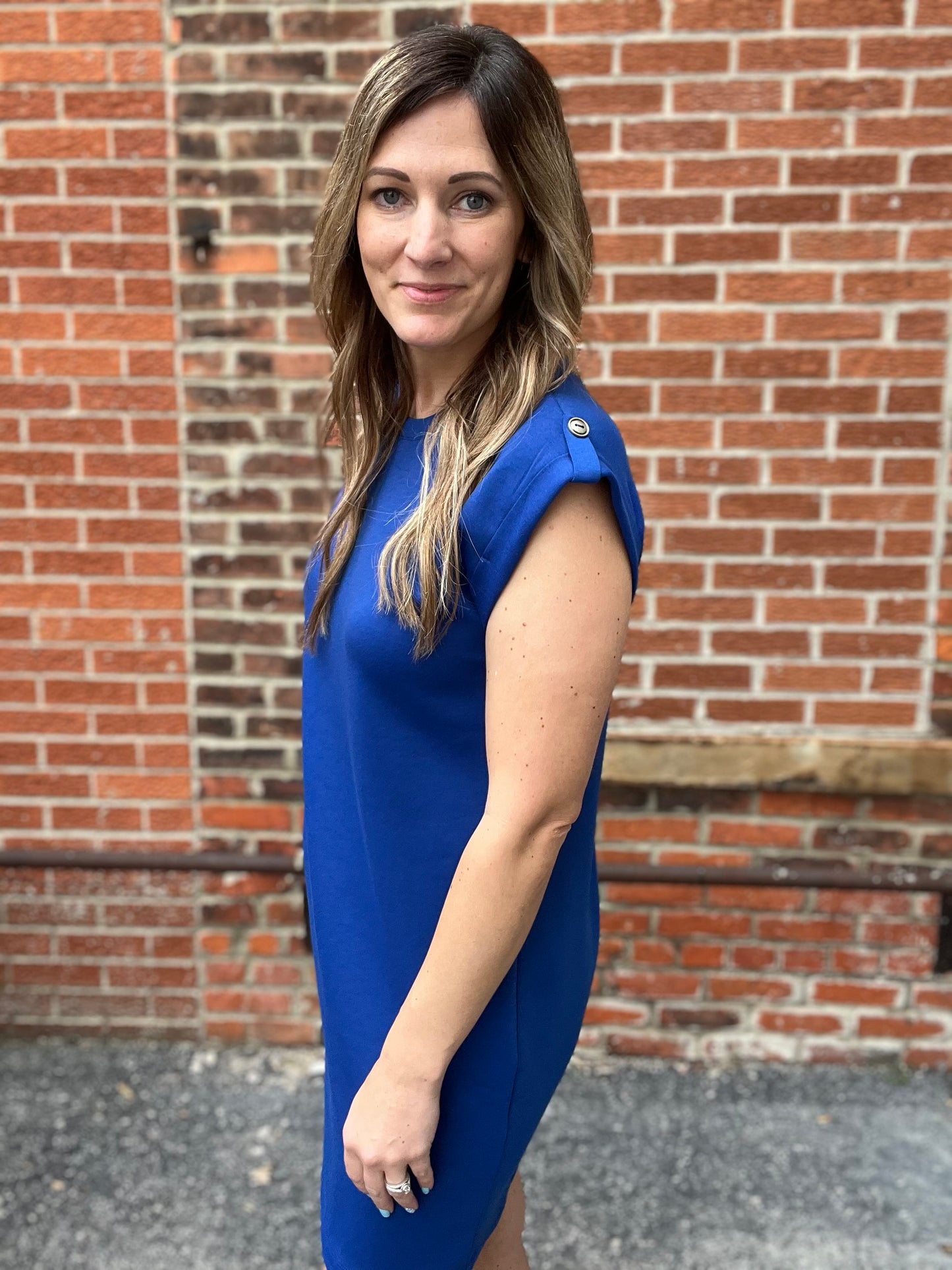 The Leena Cap Sleeve Dress