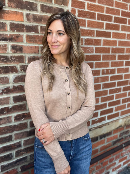 The Delia Button Up Cardigran