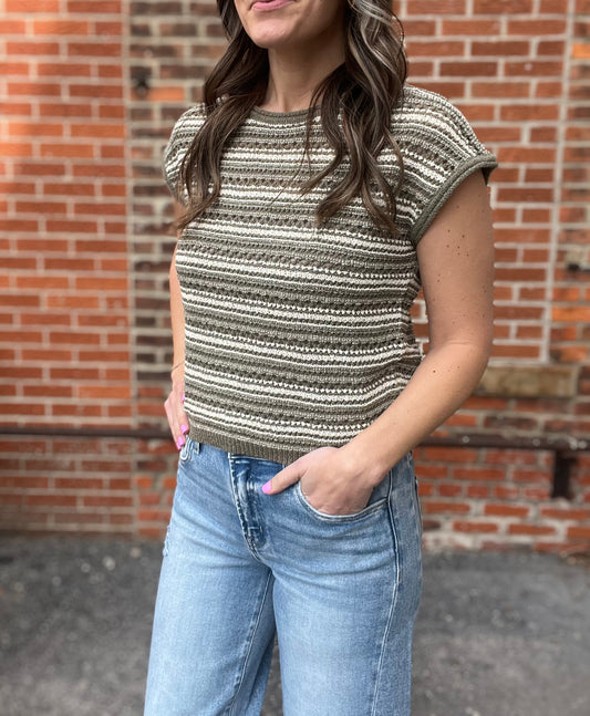 The Arden Knit Sleeveless Sweater