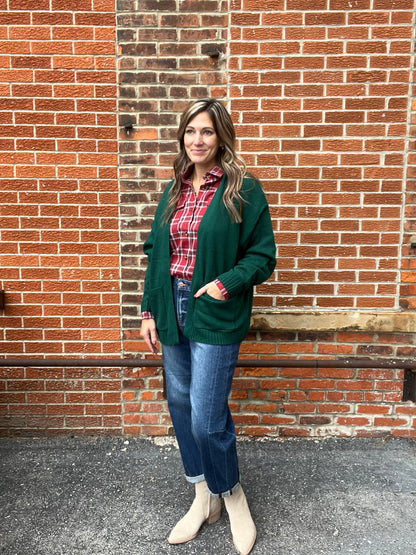 The Kelyn Red Plaid Flannel