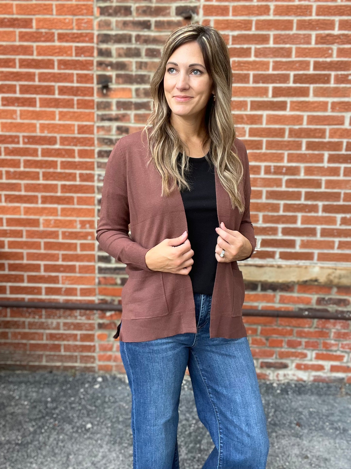 The Waken Chocolate Cardigan